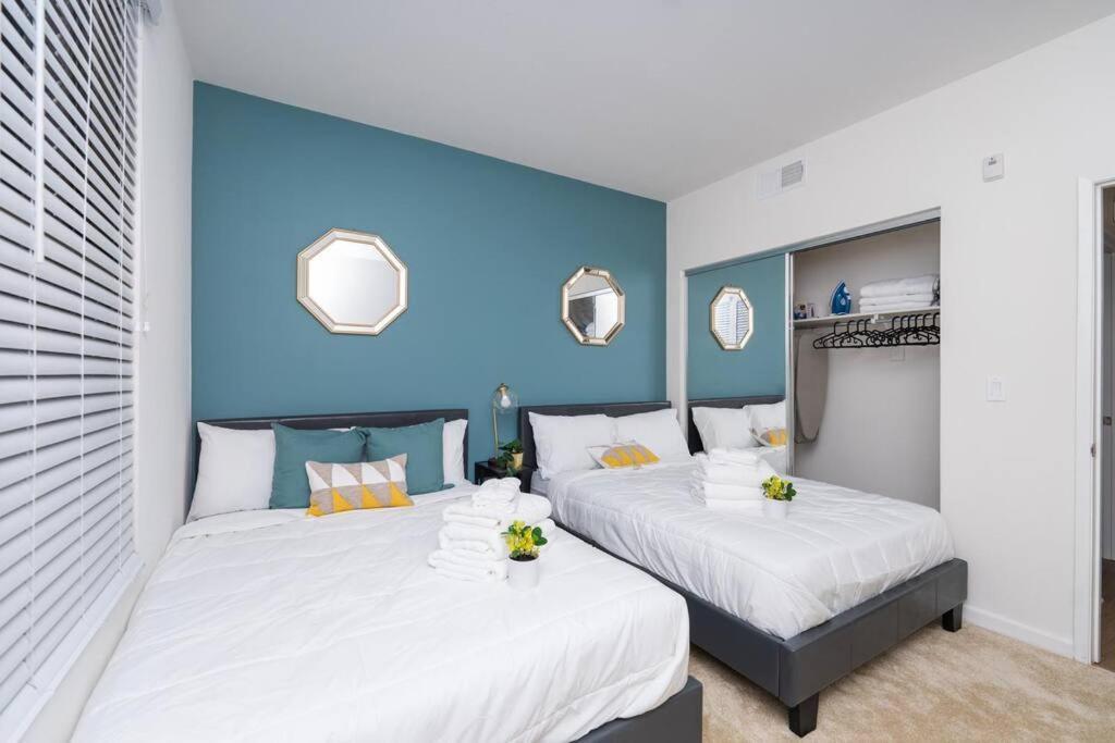 אנהיים Amazing 2 Bedroom 7 Min From Disneyland W Free Parking מראה חיצוני תמונה