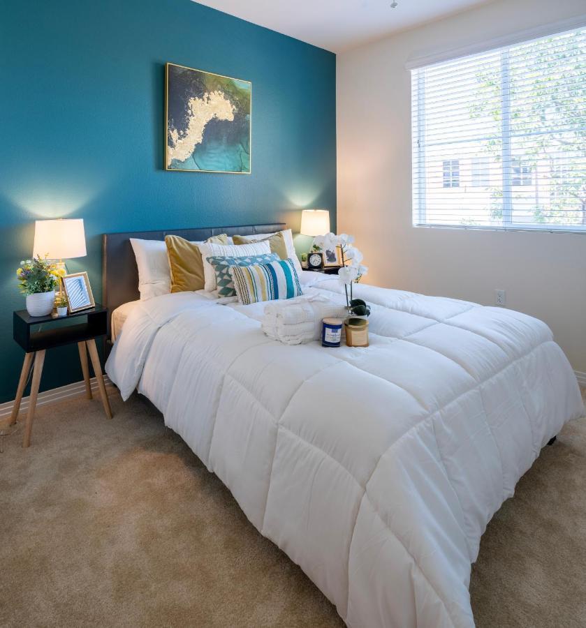 אנהיים Amazing 2 Bedroom 7 Min From Disneyland W Free Parking מראה חיצוני תמונה
